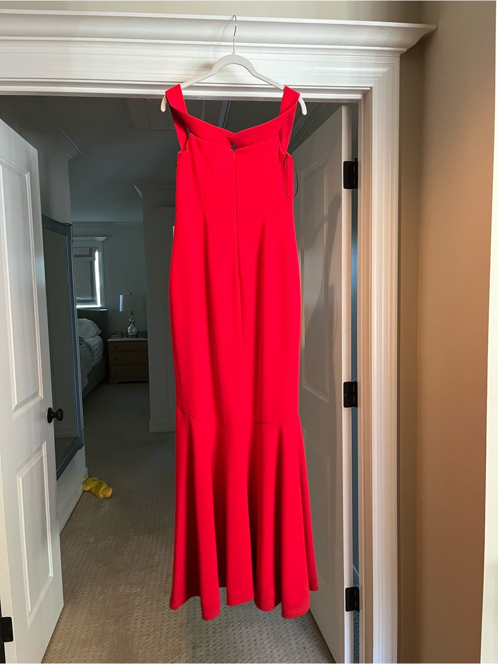 REVOLVE Bright Red Off-Shoulder Mermaid Gown